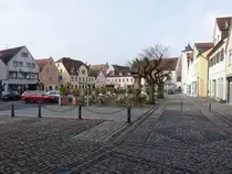 Hassfurt, H�user in der oberen Vorstadt (25.03.2016)