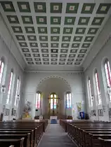 Eltmann, Innenraum der Stadtpfarrkirche St. Michael (25.03.2016)