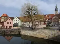 Lauf, Altstadt mit Stadtkirche (27.03.2016)