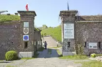 Fort Zachodni (Swinem�nde Westfort – Werk IV) in Świnoujście. Aufnahme: 6. Mai 2016.