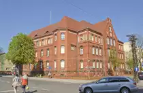 Altes deutsches Backsteingeb�ude an der Ecke Ignacego Paderewskiego/Marszalka J�zef Pilsudskiego. Aufnahme: 7. Mai 2016.