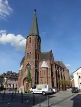 Eschweiler, ev. Dreieinigkeitskirche in der Moltkestra�e (04.05.2016)