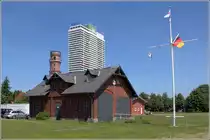 L�beck. Die ehemalige Rettungsstation der DGzRS in Travem�nde. 05.06.2016