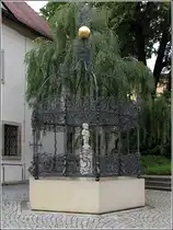 Zittau. Der Gr�ner Born Brunnen stammt in seinen Urspr�ngen aus dem Jahr 1679. 21.06.2016
