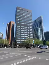 Rotterdam, Hochh�user am Churchillplein (11.05.2016)