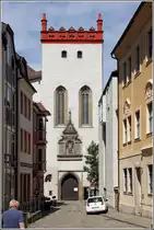 Bautzen. Der Matthiasturm in der Schlossstra�e war fr�her der einzige �ffentliche Zugang zur Ortenburg. 22.06.2016