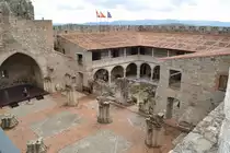 LA ADRADA (Provincia de �vila), 30.09.2015, im Burghof