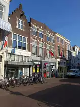 Gouda, H�user in der Wijdstraat (12.05.2016)