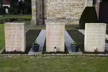 RHEINE, Ortsteil Mesum (Kreis Steinfurt), 13.02.2016, zum Gedenken an verstorbene Kinder ausl�ndischer Zwangsarbeiter(innen) auf dem Alten Friedhof