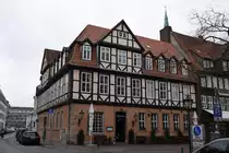 HANNOVER, 19.03.2016, sch�nes Haus in der Altstadt (Burgstra�e/Ecke Ballhofplatz)