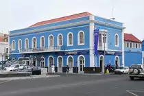 MINDELO (Concelho de S�o Vicente), 23.03.2016, in diesem sch�nen Geb�ude ist das Tourismusb�ro untergebracht