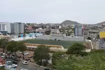 PRAIA (Concelho de Praia), 24.03.2016, das Nationalstadion von Cabo Verde; f�r ein kleines Land wie Cabo Verde sind die Fu�baller z.Z. relativ erfolgreich