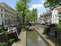 Utrecht, H�user an der Nieuwe Gracht (12.05.2016)