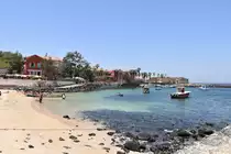 DAKAR (D�partement de Dakar), 26.03.2016, Strand auf der �le de Gor�e, einer vor Dakar liegenden Insel