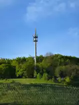 Badenweiler, Sendemast auf dem R�merberg, April 2015