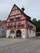 Altes Rathaus von 1593 in Nordheim, seit 1987 Ortsb�cherei (24.07.2016)