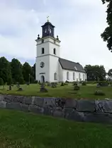 Kolb�ck, Ev. Kirche, erbaut im 13. Jahrhundert, Kirchturm von 1785 (15.06.2016)