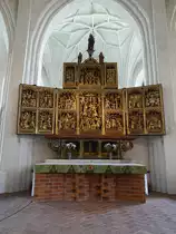 V�steras, Fl�gelaltar im Dom St. Johannes (15.06.2016)