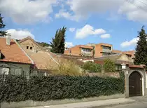 Strassenbild von P�cs (Nord). Aufnahmezeit: April 2010