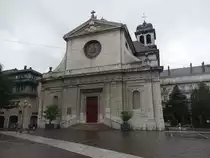 Grenoble, St. Louis Kirche, erbaut ab 1699 durch Kardinal Le Camus (18.09.2016)