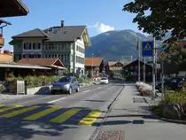 H�user in der Thunstra�e von Zweisimmen (25.09.2016)