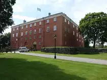 V�steras, Stadtschloss, erbaut von 1740 bis 1750 durch Carl Harlemann (15.06.2016)