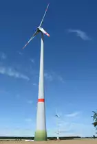 Riesenwindrad in der Hocheifel bei Schleiden - 07.08.2016