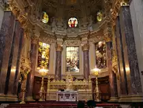 Im Berliner Dom am 06. Oktober 2016, Blick auf den Altar