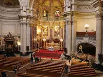 Innenraum des Berliner Dom am 06.10.2016.