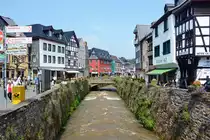 Bad M�nstereifel - Erftlauf bei Hochwasser durch die Innenstadt - 05.06.2016