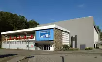 Kehl am Rhein, die Stadthalle, Ort f�r �ffentliche Veranstaltungen und Ausstellungen, Aug.2016