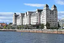 OSLO (Fylke Oslo), 06.09.2016, B�rogeb�ude in der Langkaia