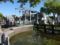 Leidschendam, Zugbr�cke �ber den Kanal (23.08.2016)