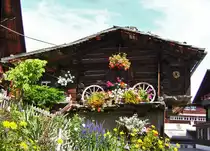 M�rren, das wohl meistfotografierte Chalet - 29.08.2008