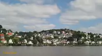 Hamburg am 16.8.2016: Blankenese Blick zum Hessepark /