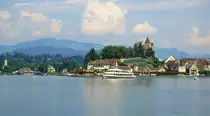 Rapperswil, vom Z�richsee aus gesehen - 20.08.2010