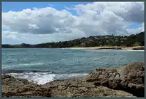 Die kleine Ortschaft Cable Bay liegt an der gleichnamigen Bucht im Norden von Neuseeland. (13.10.2016)