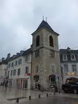 Lons-le-Saunier, Tour de l’horloge am Place de la Liberte (17.09.2016)