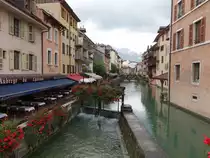 Annecy, H�user am Quai de Eveque (17.09.2016)