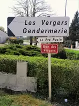 Montret, Wegweiser - 07.04.2012