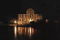 Schloss Gut Sutthausen in der Weihnachtszeit am 4.12.2016. Das hier sichtbare Hauptgeb�ude liegt im Stadtteil Osnabr�ck - Sutthausen und wird von Nonnen bewohnt.