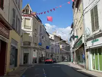 Gannat, H�user in der Grande-Rue (20.09.2016)