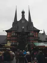 Rathhaus Wernigerode am 01. Dezember 2016.