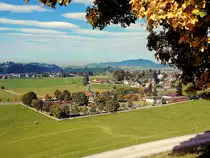 Einsiedeln, Friedhof, mit der St. Benediktskapelle - 02.10.2015