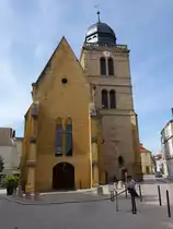 Paray-le-Monial, Tour Saint-Nicolas, erbaut im 16. Jahrhundert (22.09.2016)