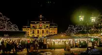 Weihnachtsmarkt in L�neburg mit L�neburger Rathaus, Dezember 2016, Ⓒ by Salinos