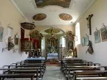 Hagsbronn, barocke Alt�re und Kanzel in der St. �gidius Kirche (26.05.2016)