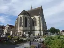 Crepy-en-Valois, romanische St. Denis Kirche (10.07.2016)
