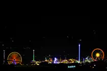 11.10.2015 Cannstatter Volksfest von Stuttgart-Rotenberg aus aufgenommen 