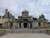 Chateau Anet, erbaut von 1547 bis 1555 durch Heinrich II., Architekt Philibert Delorme. Das Schloss diente 1965 als Drehort f�r den James-Bond-Film Feuerball (11.07.2016)